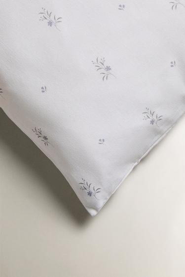 HOUSSE DE COUSSIN MINI-FLEURS - Écru de Zara - Image 1