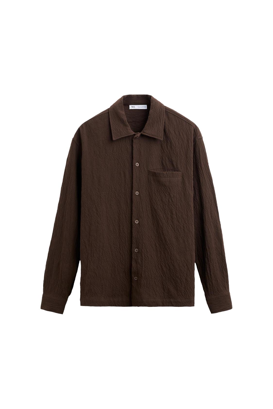 CREASED-EFFECT SHIRT - Image 4