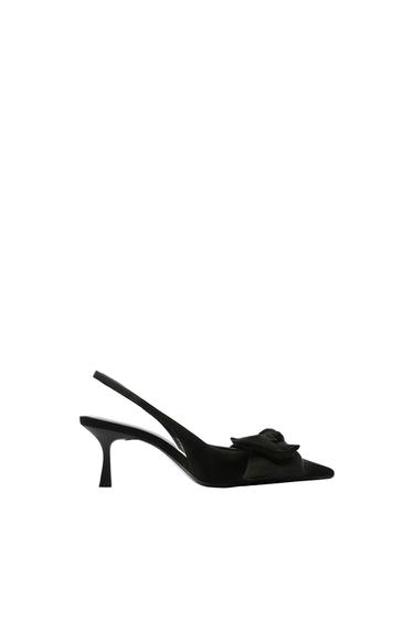 HIGH HEEL SHOES WITH BOW DETAIL