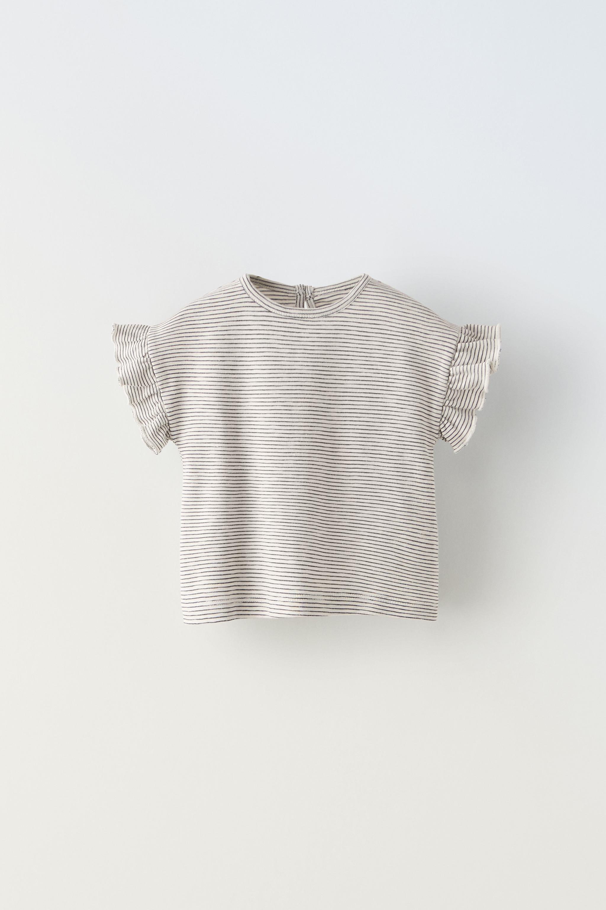 Camiseta rayas niña zara sale