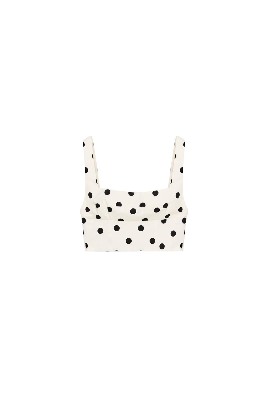 POLKA DOT CROP TOP - image 3