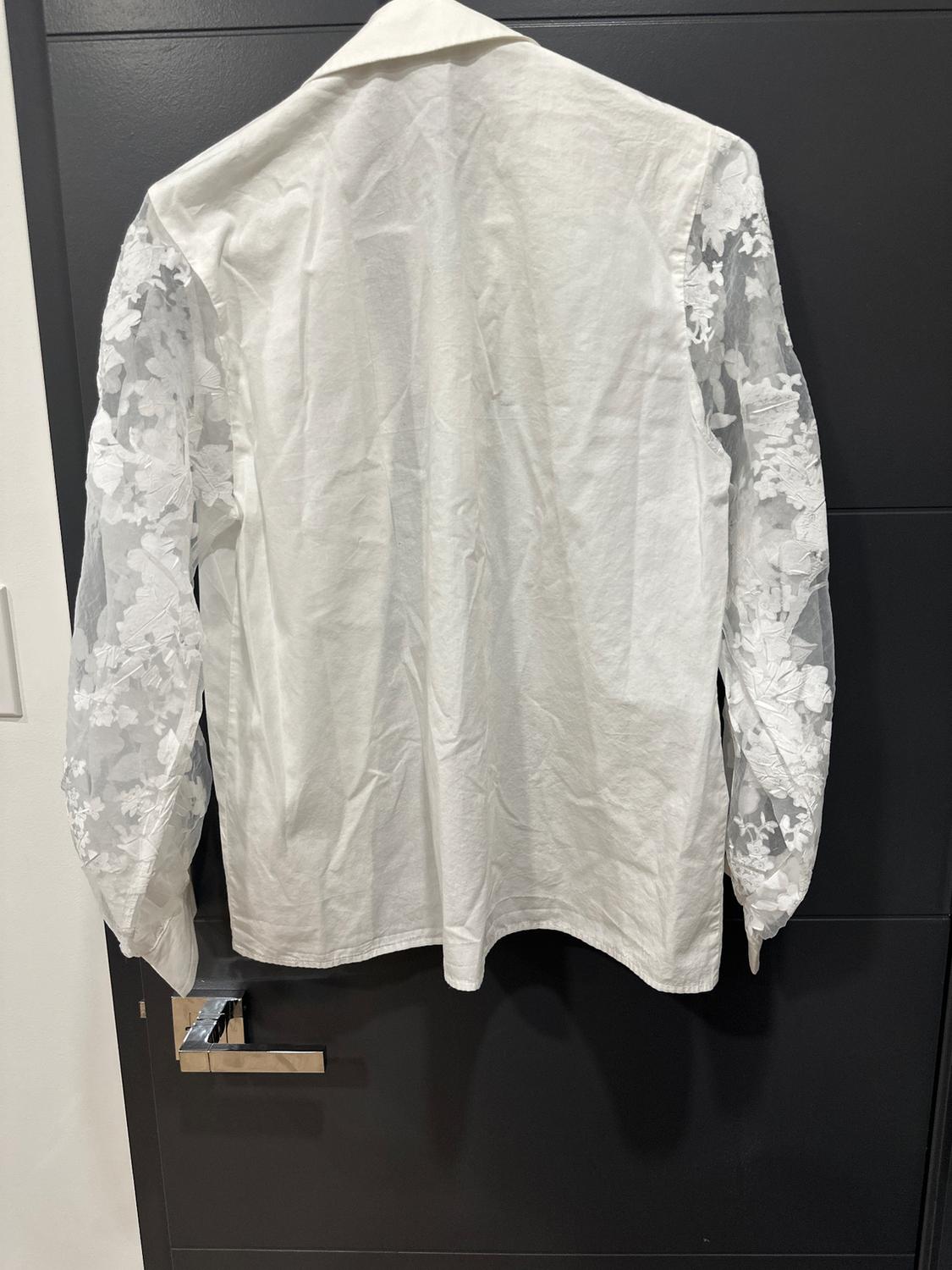 ORGANZA SLEEVE SHIRT - Image 3
