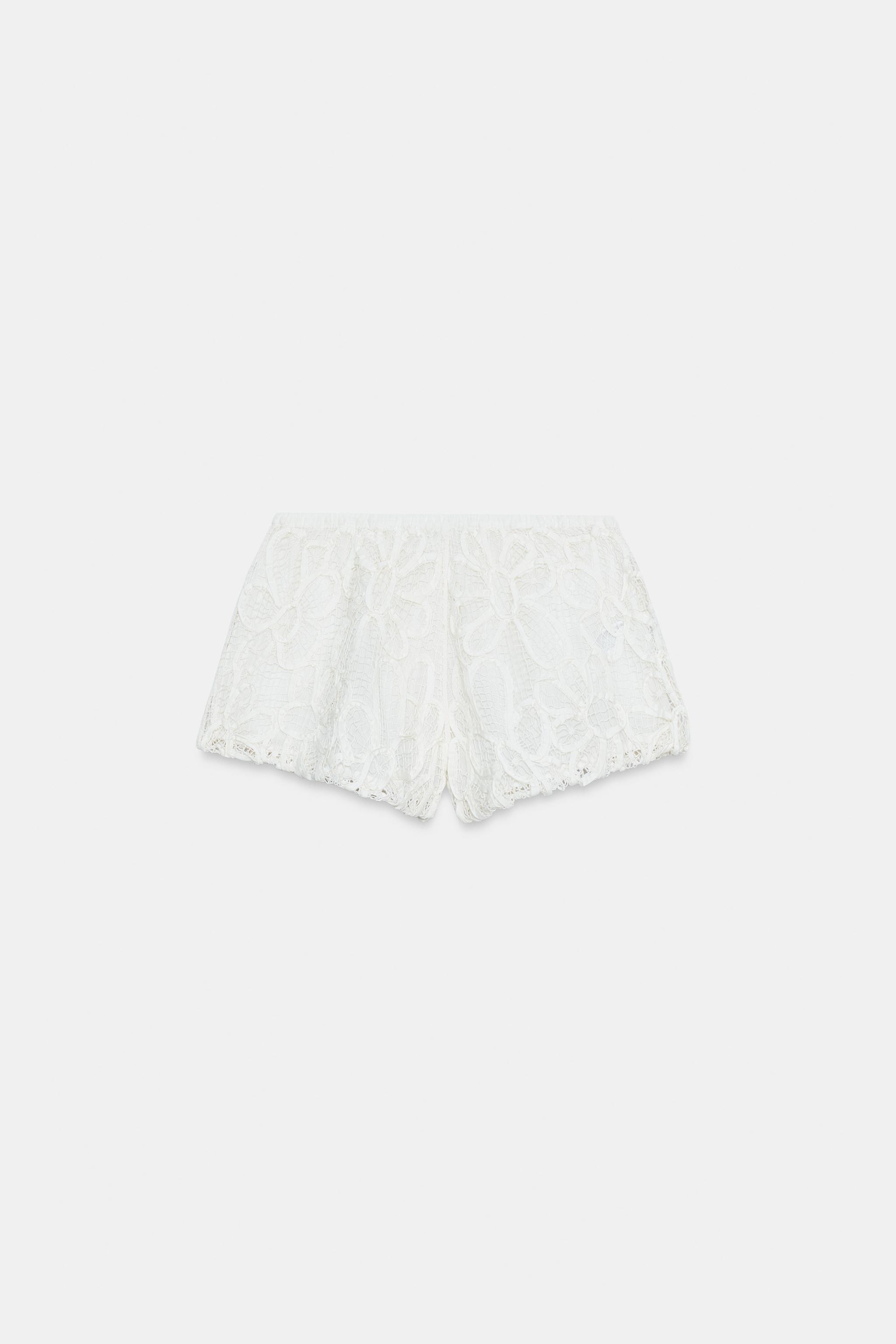 İŞLEMELİ ŞORT ZW COLLECTION - Görsel 6