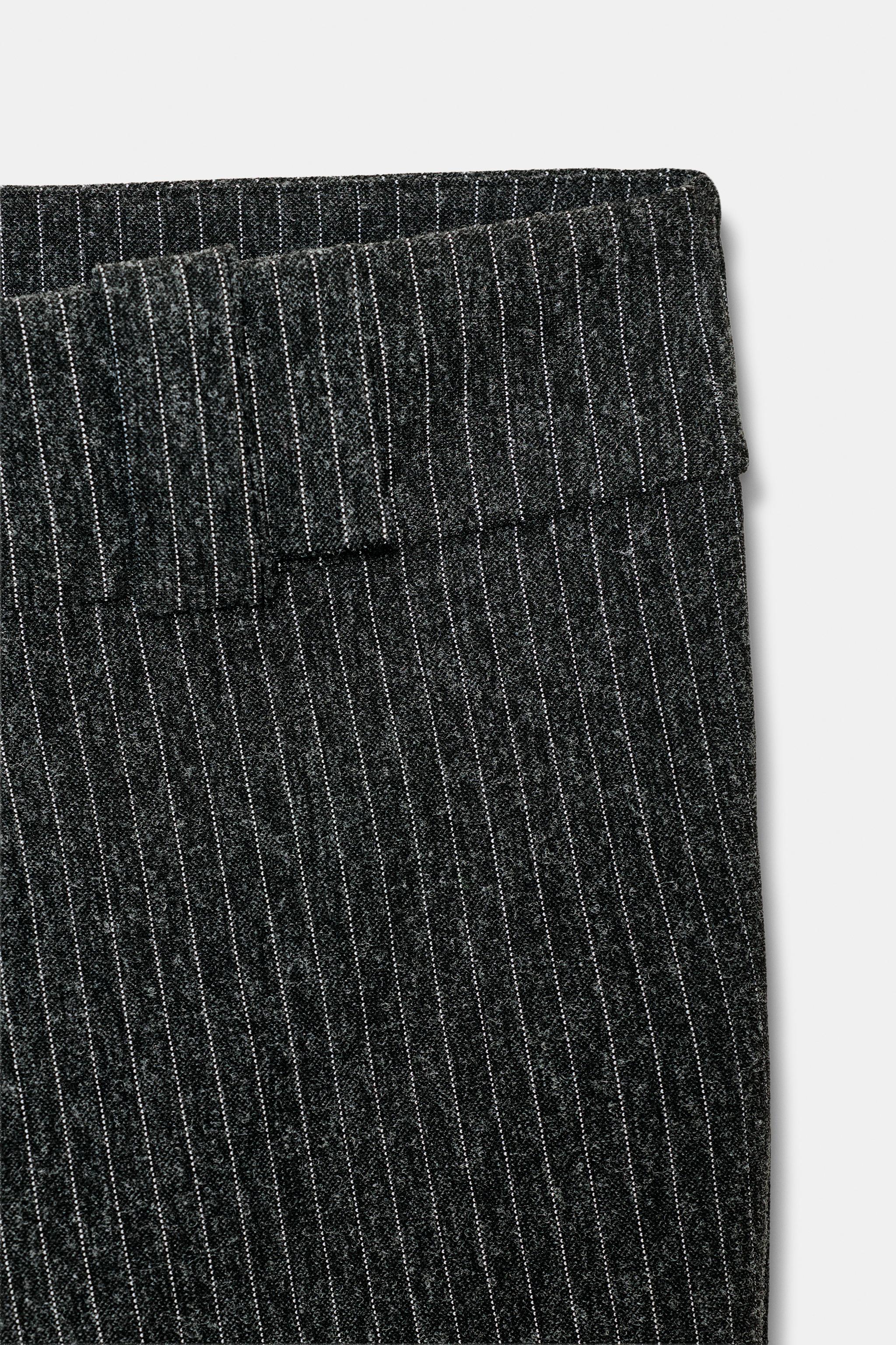 PINSTRIPE FLARE PANTS