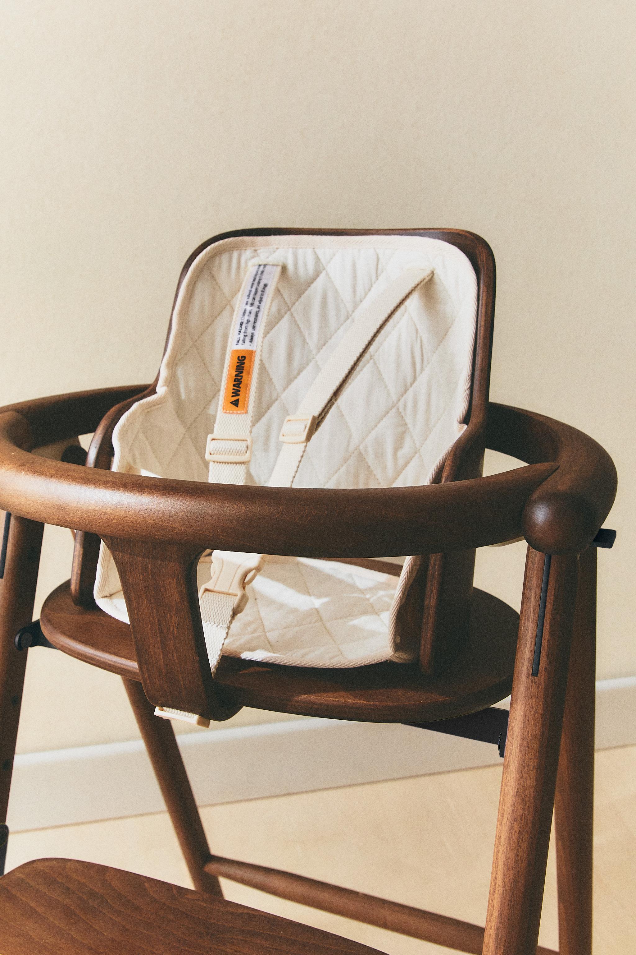 BABY SET AND HIGH CHAIR CUSHION | CHARLIE CRANE — Brown
