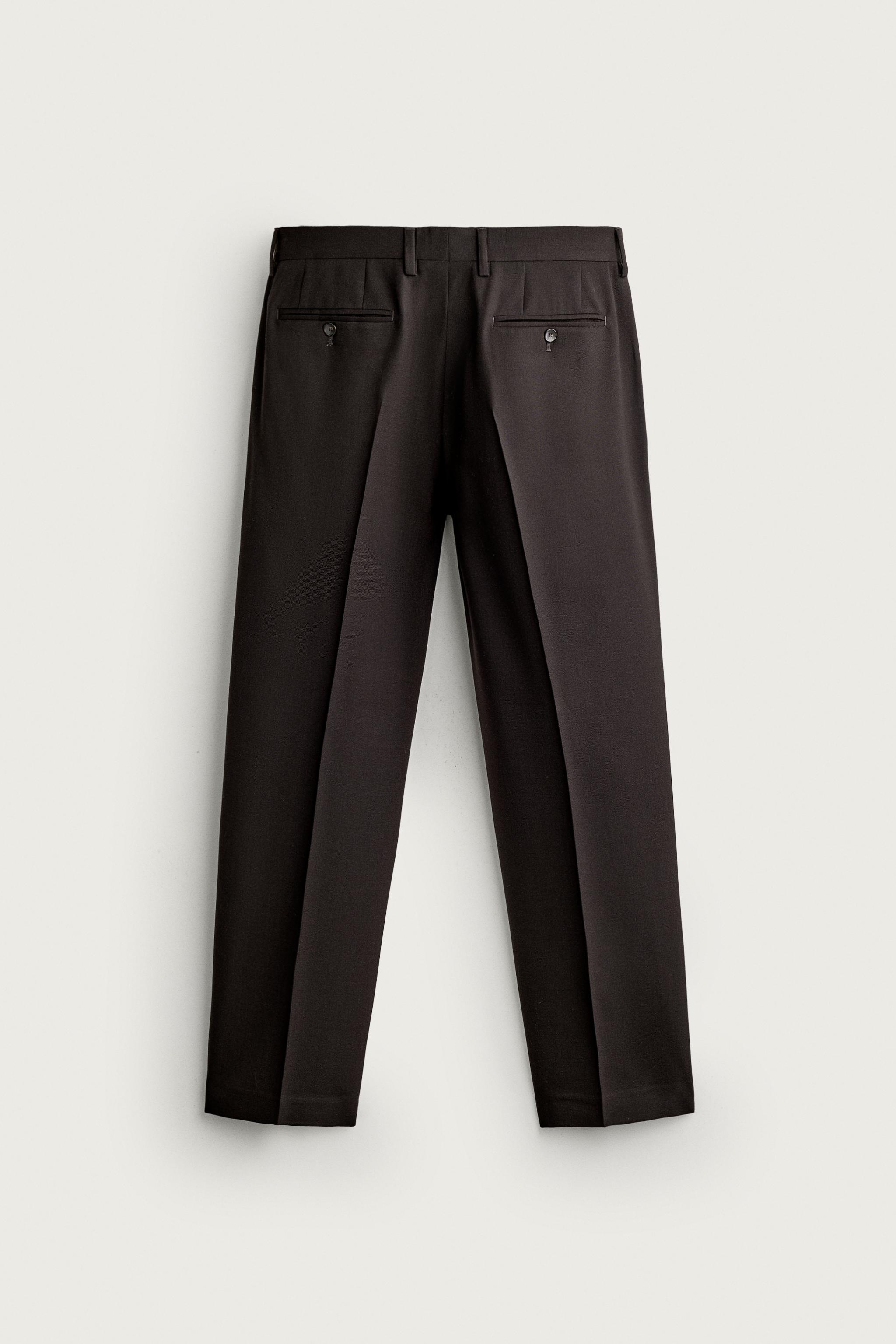PANTALON DE COSTUME AVEC LAINE