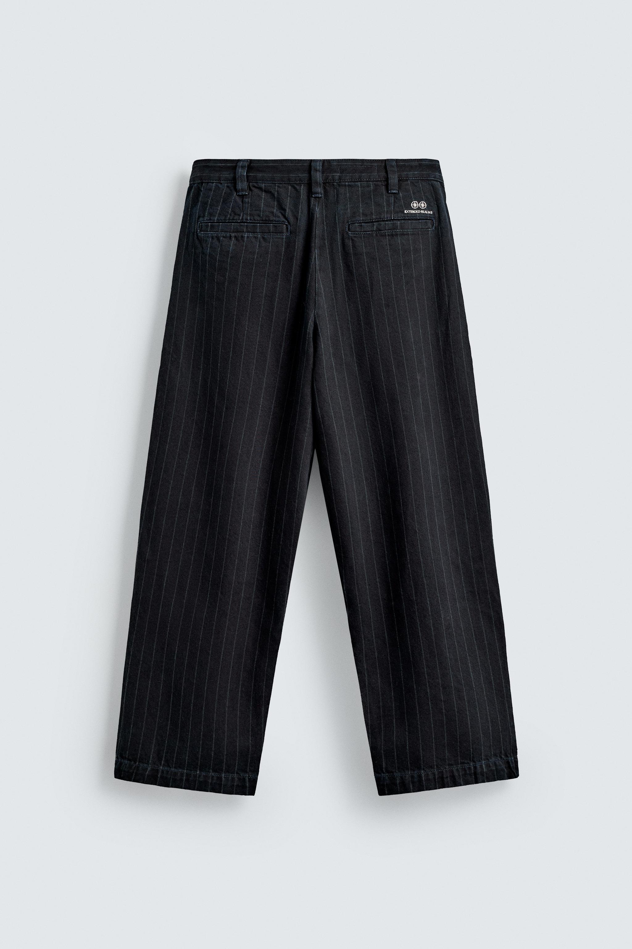 PANTALON BALLON À RAYURES