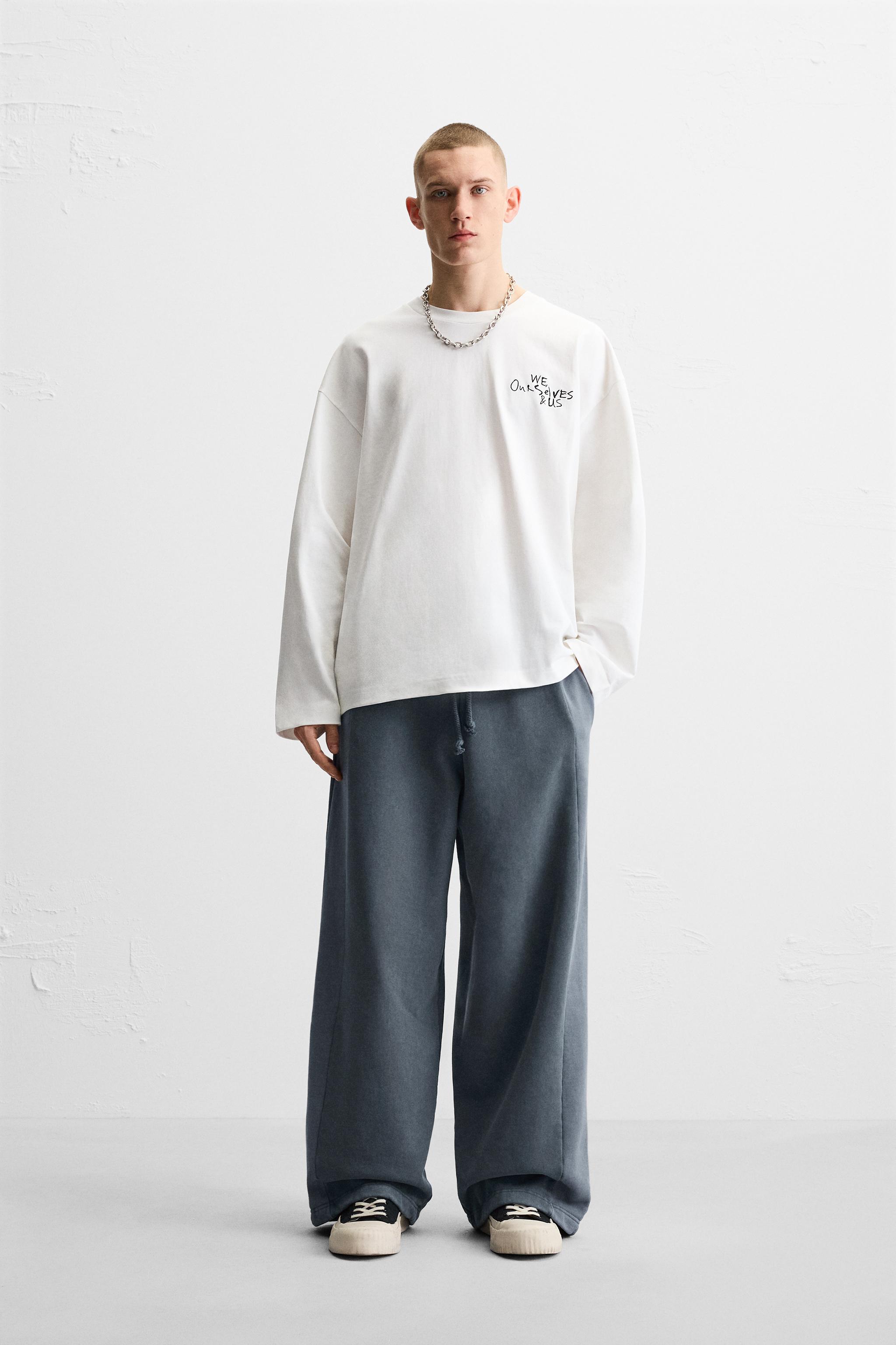 Tシャツ (ホワイト・白) | メンズ | 最新コレクション | ZARA 日本