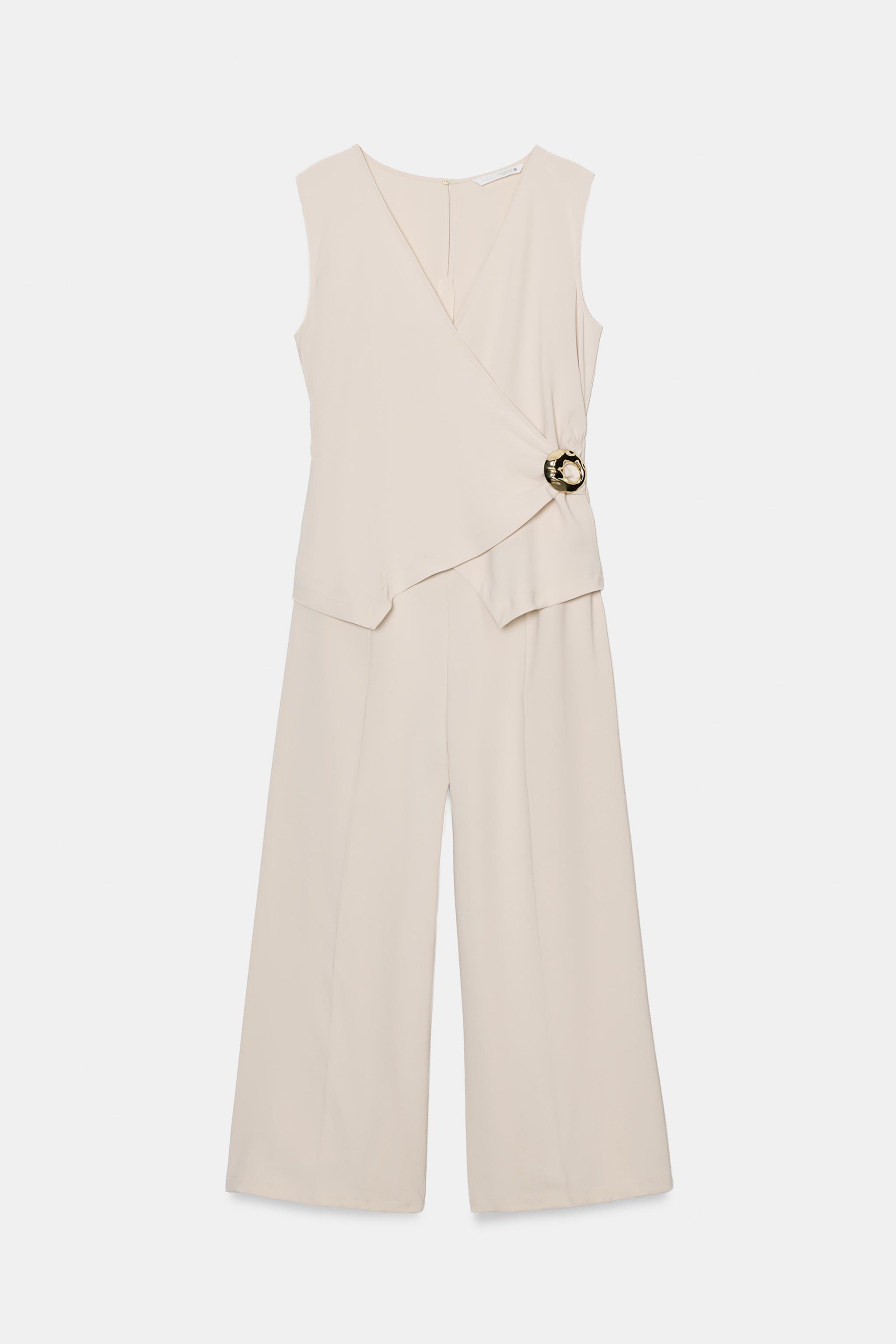 GOLD APPLIQUÉ JUMPSUIT
