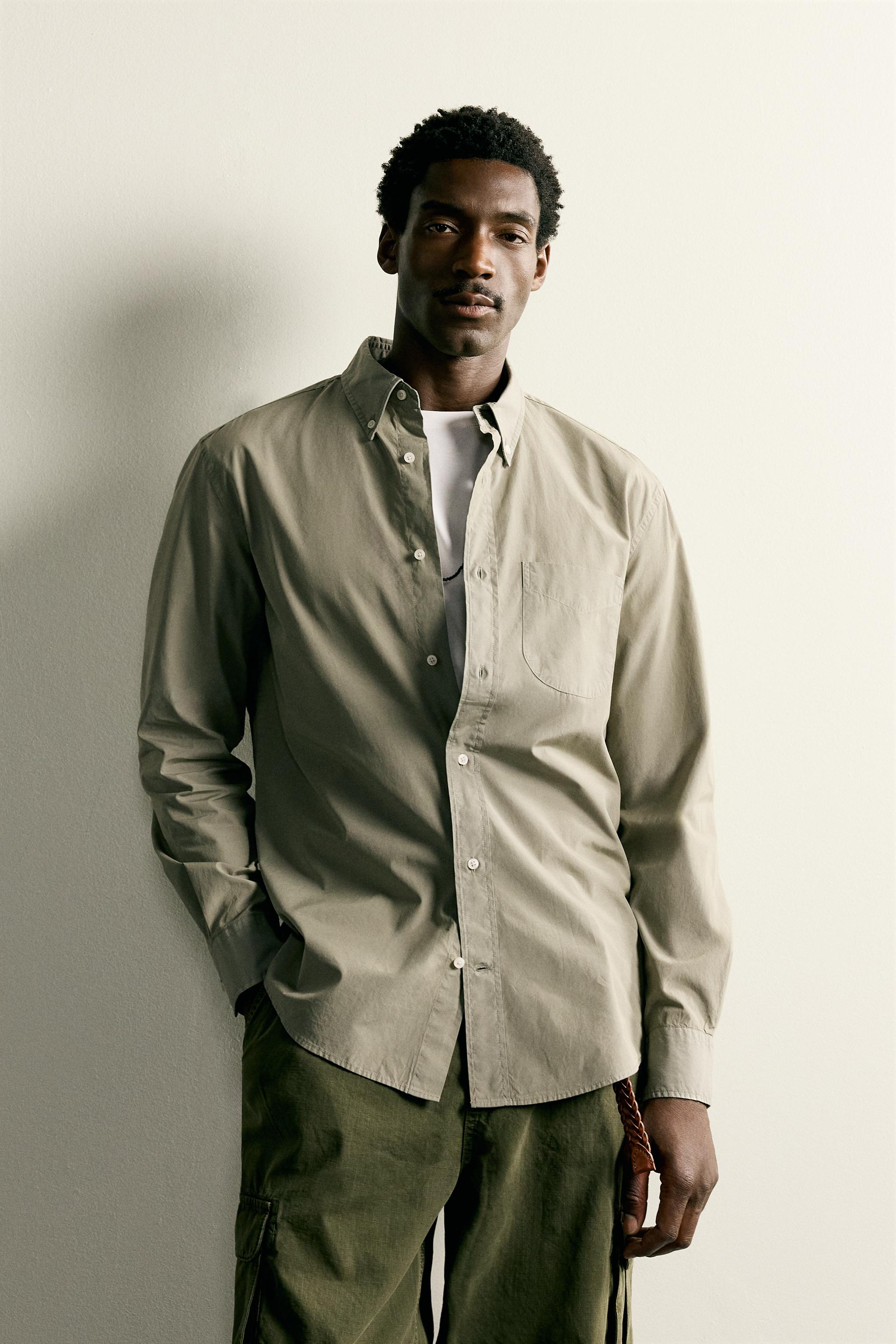 COTTON REGULAR FIT SHIRT