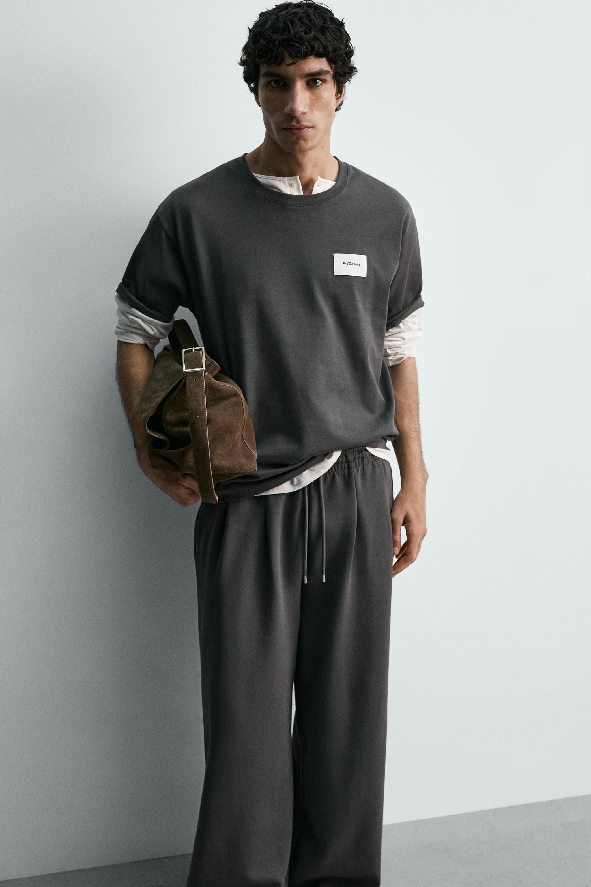 INTERLOCK WIDE FIT JOGGER PANTS