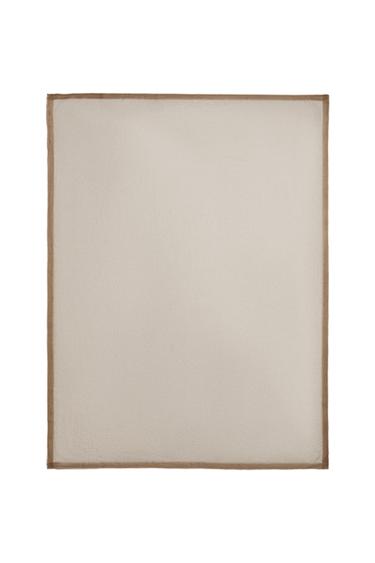 MANTA DE CASHMERE - Branco-marfim da Zara