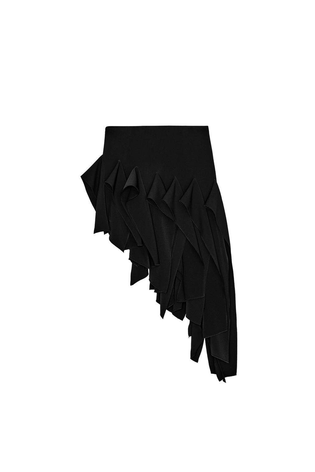 ZW COLLECTION ASYMMETRIC SKIRT - image 3