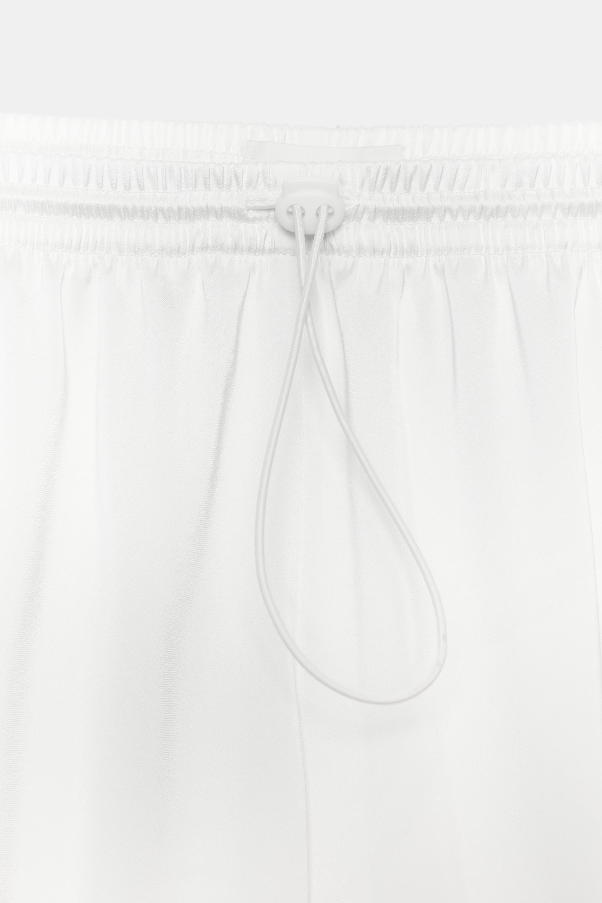 SATIN EFFECT STOPPER SHORTS