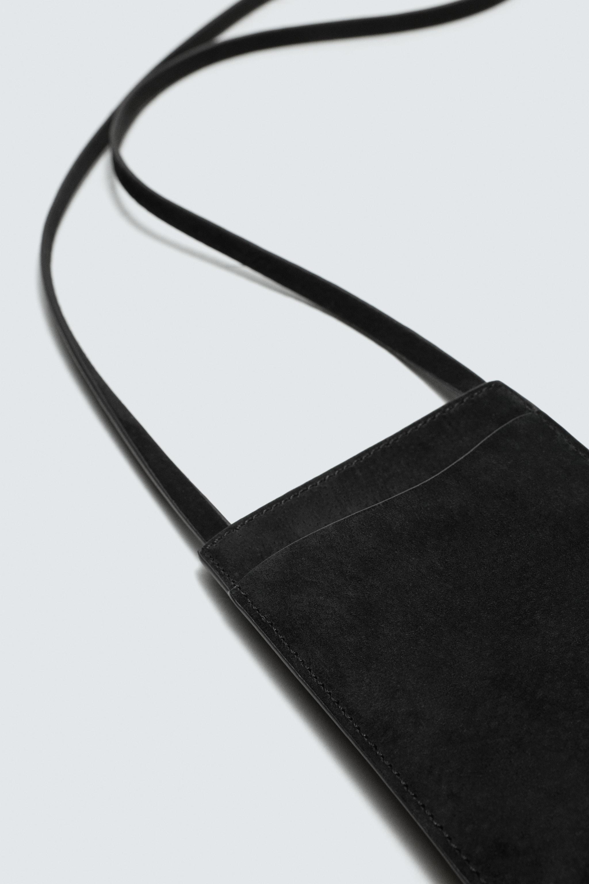 LEATHER CROSSBODY BAG