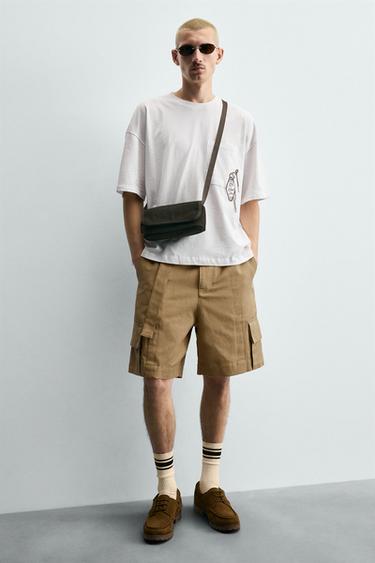 CROSSBODY BAG - Khaki Green by Zara - Image 0