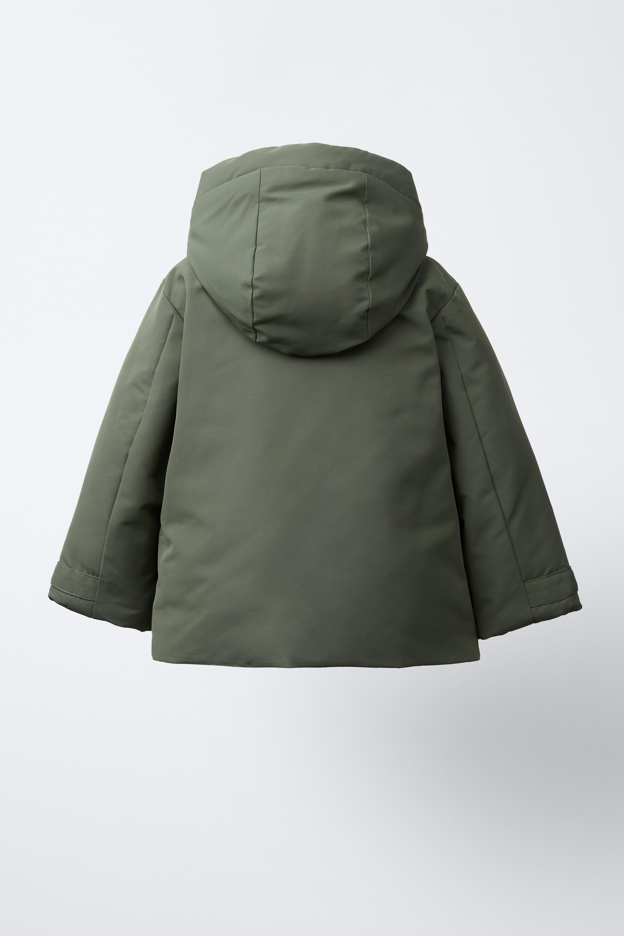 カーキ ジッパー付きジャケット 撥水加工パーカ - カーキ | ZARA Japan / 日本