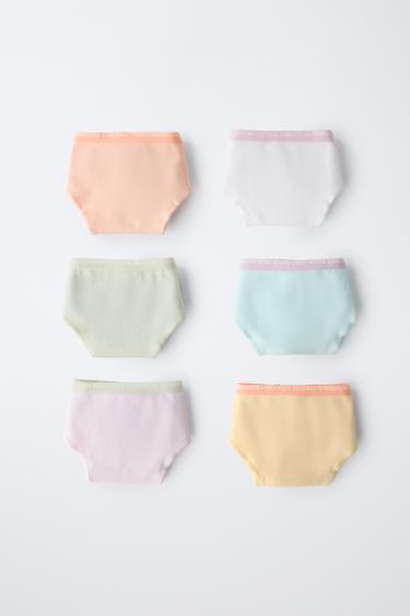 6-14 ANS/ LOT DE SIX CULOTTES FRUITS BRILLANTS - Multicolore de Zara - Image 4