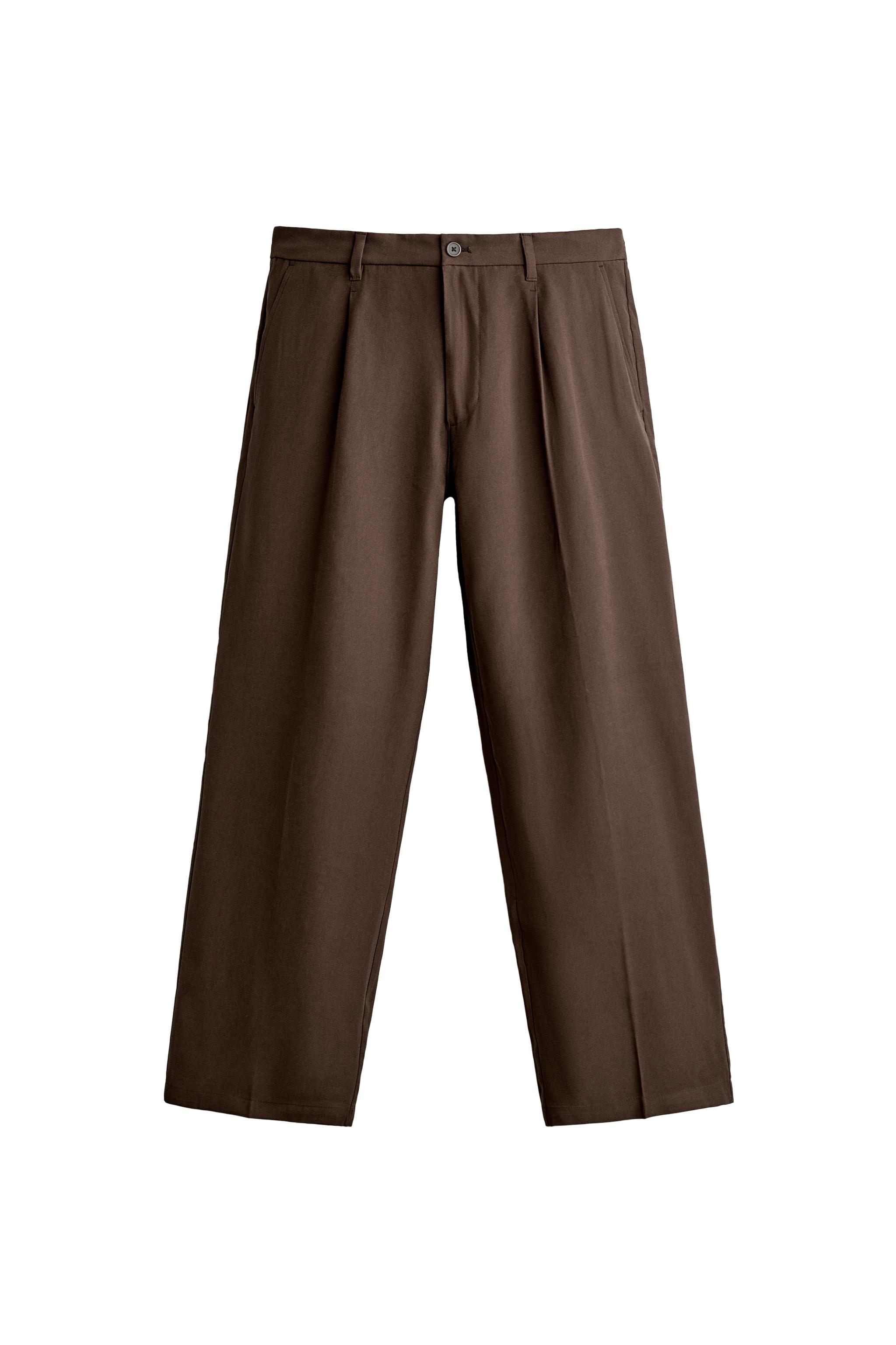 PANTALÓN FLUIDO RELAXED FIT PLIEGUES