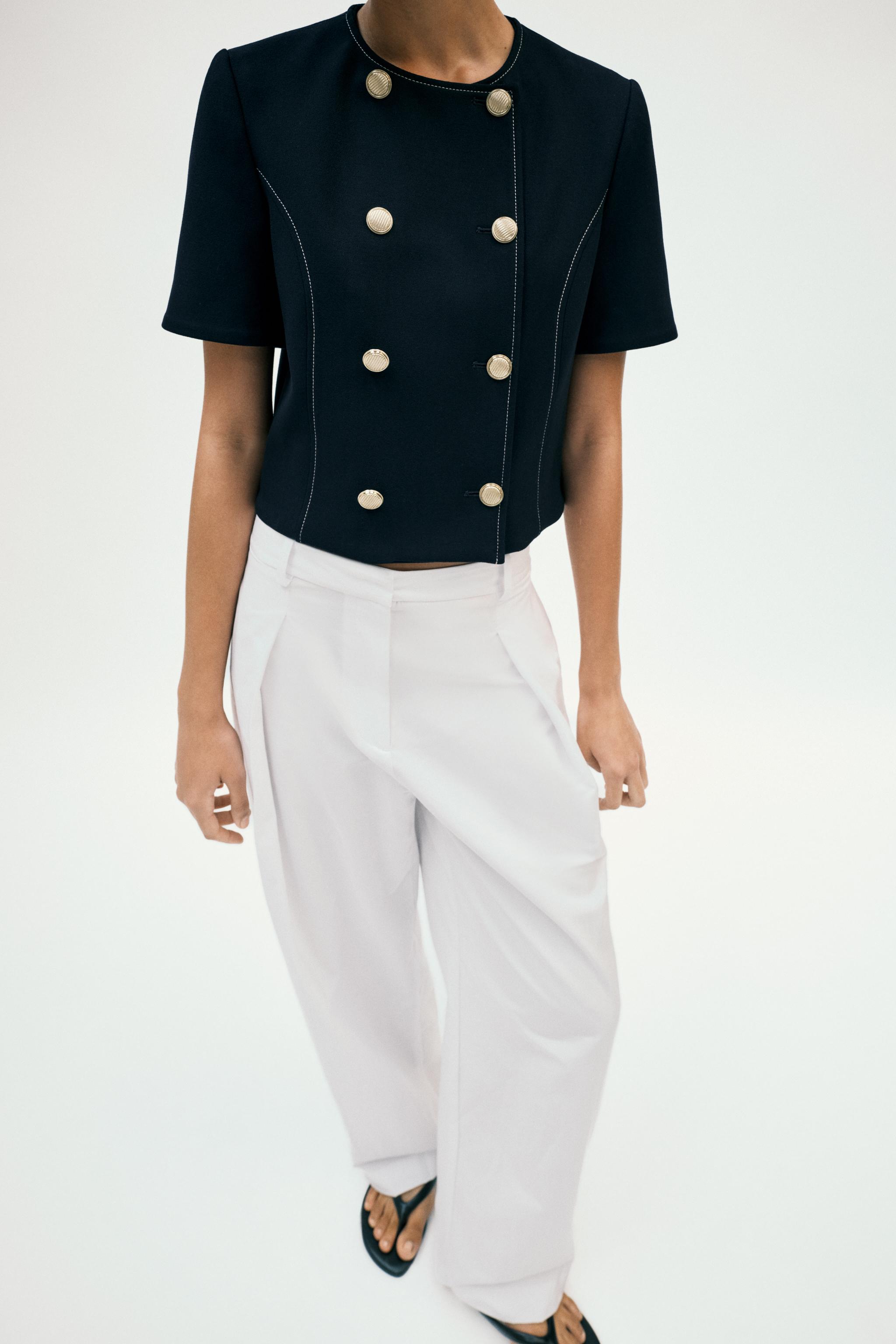 VESTE À MANCHES COURTES
