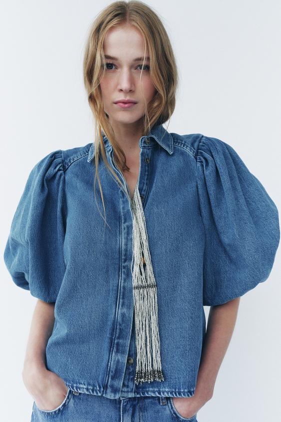 Zara Argentina Camisas Vaqueras De Mujer Zara Outfit Camisa