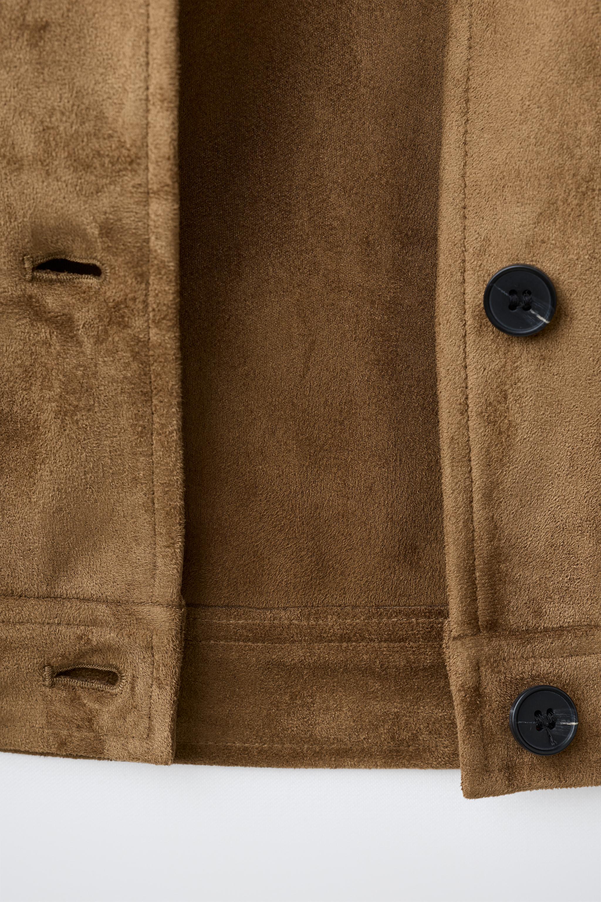 FAUX-SUEDE FRINGED COWBOY JACKET