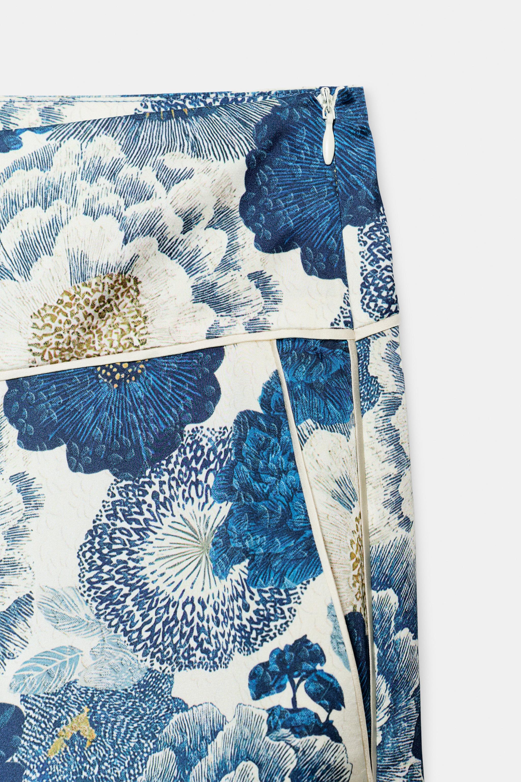 ZW COLLECTION ÇİÇEK DESENLİ PANTOLON - Görsel 9