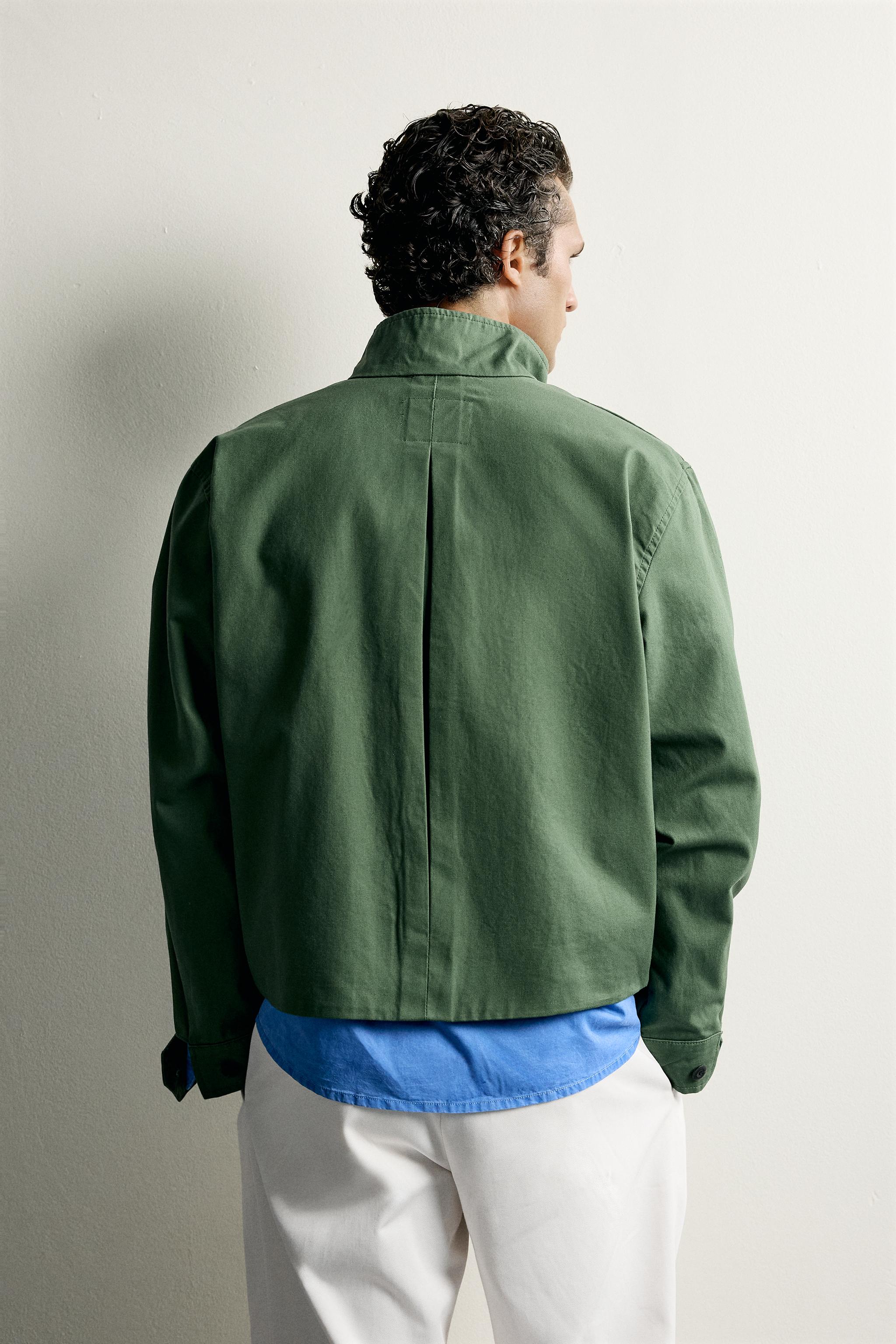 COTTON REGULAR FIT JACKET