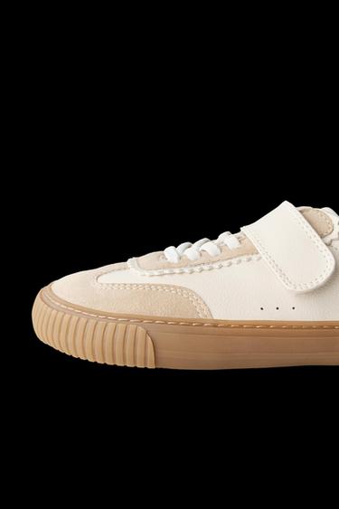 Zara BAREFOOT SNEAKERS - Off White