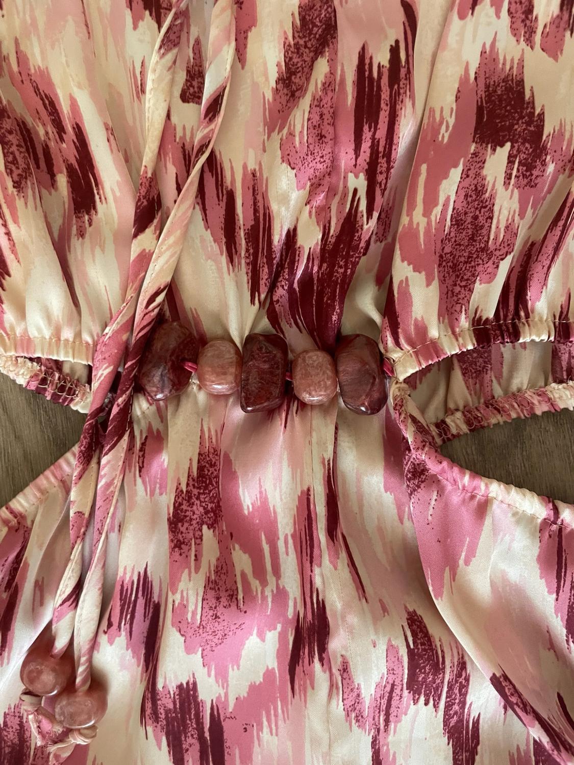 CUT OUT PRINTED JUMPSUIT - Image 4