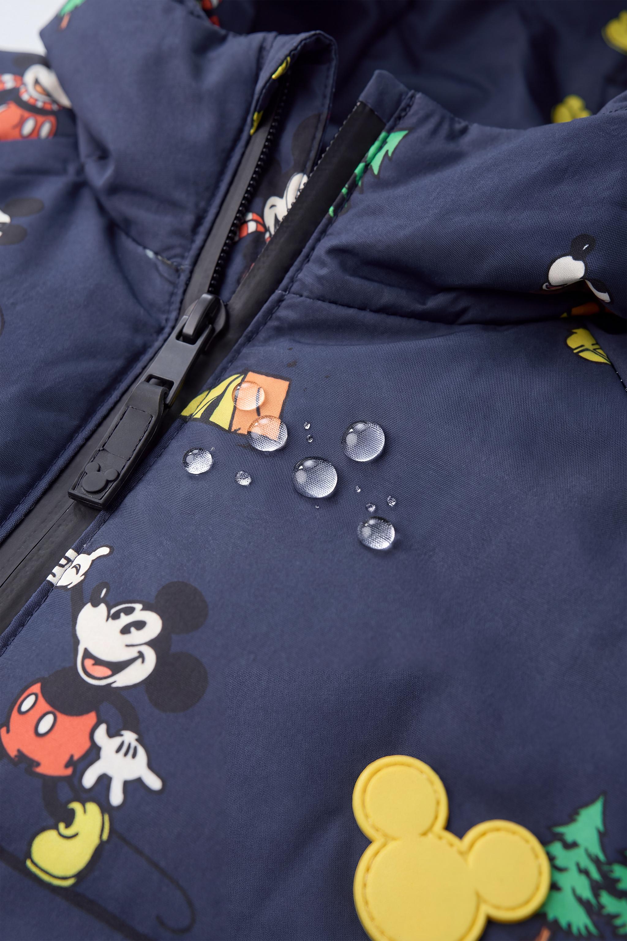 MICKEY MOUSE © DISNEY 50% FEATHER AND DOWN WATER REPELLENT HOODIE PUFFER