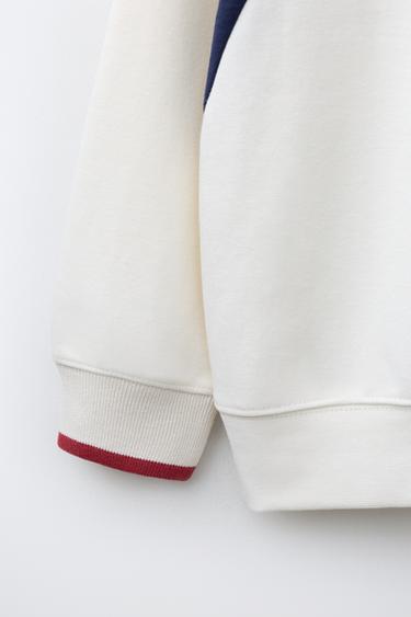 PSG ® LOGO SWEATSHIRT - Ecru by Zara - Image 3