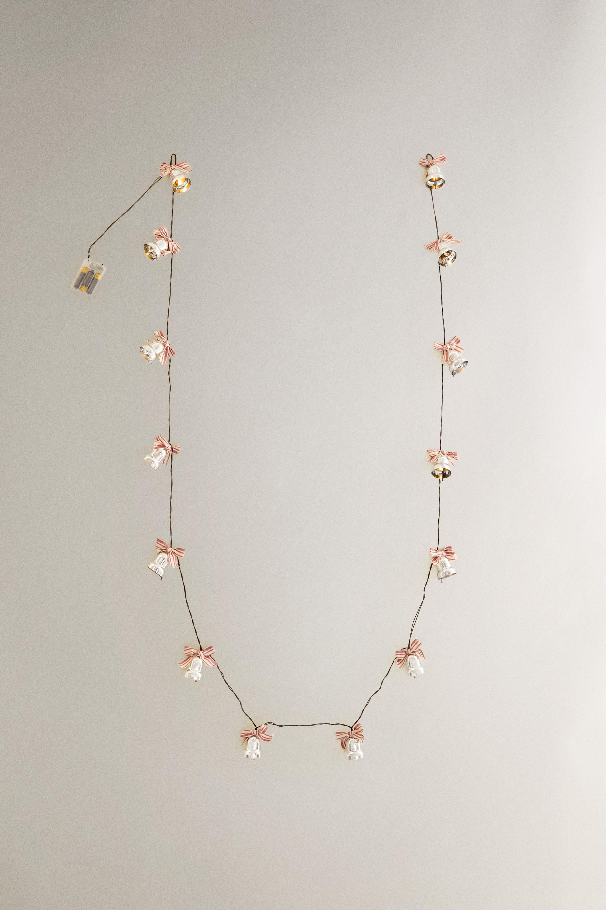 CHRISTMAS BELL LIGHT GARLAND