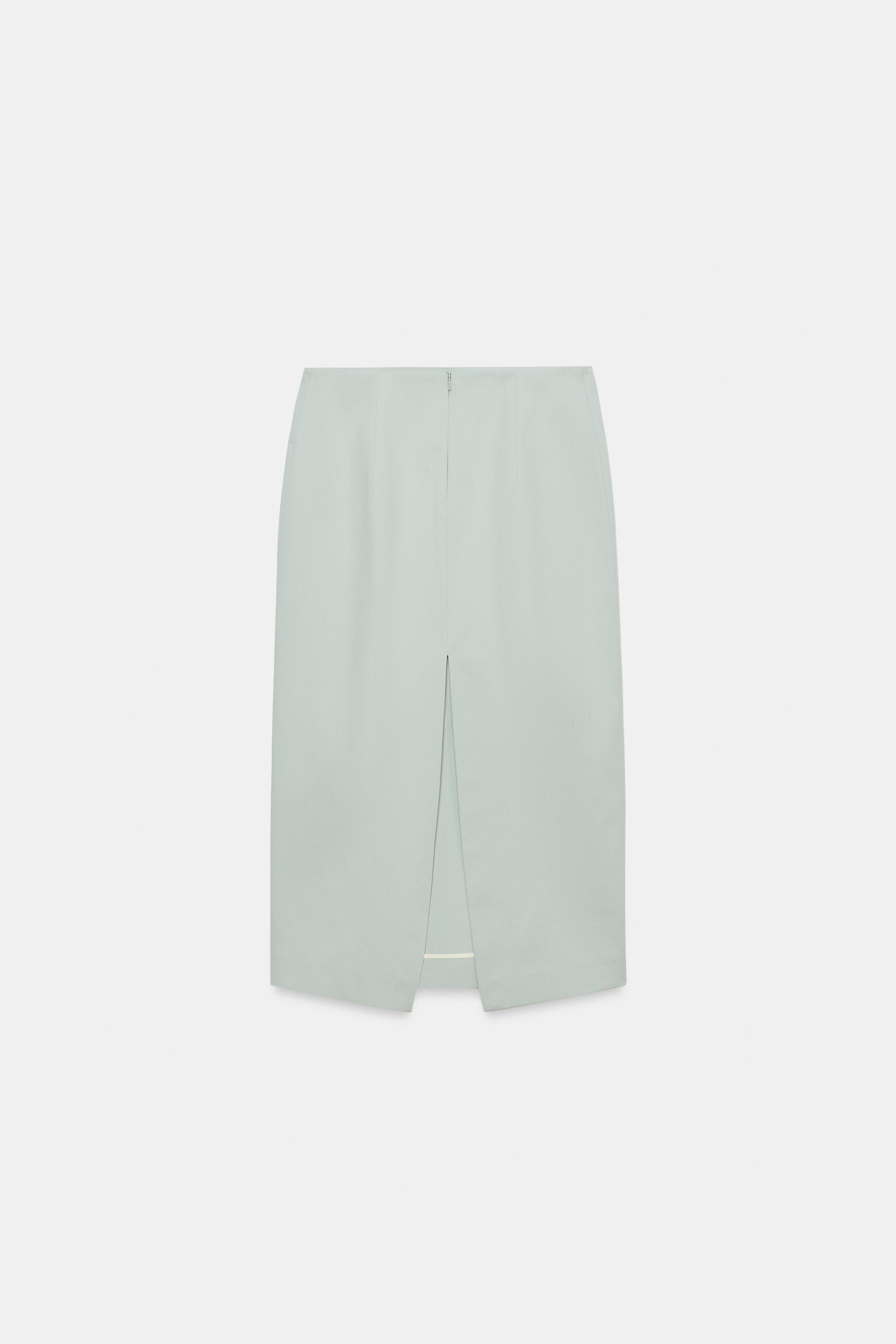 ZW COLLECTION VENTED MIDI SKIRT