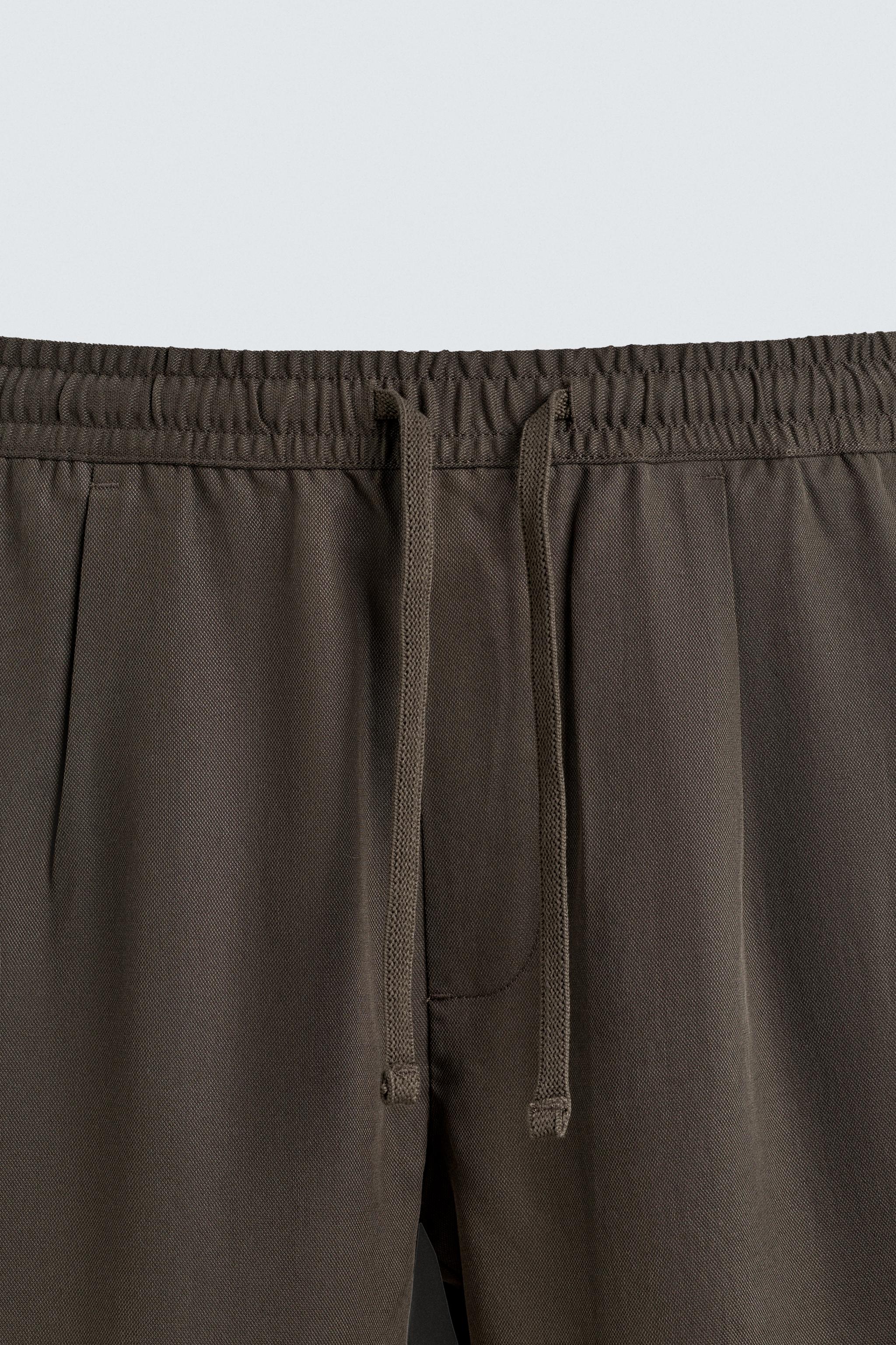 100% LYOCELL REGULAR FIT PANTS