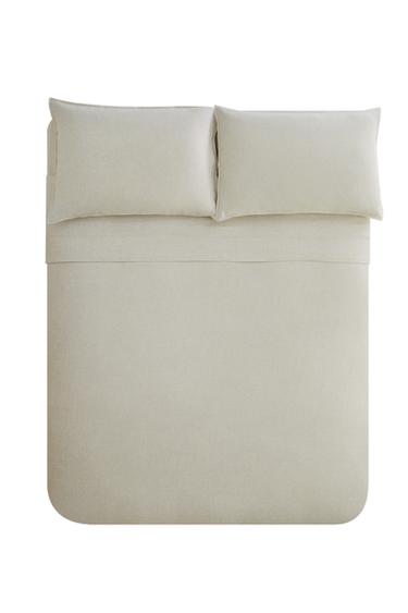 FUNDA DUVET LINO LAVADO (160 GxM²) - Beige claro de Zara