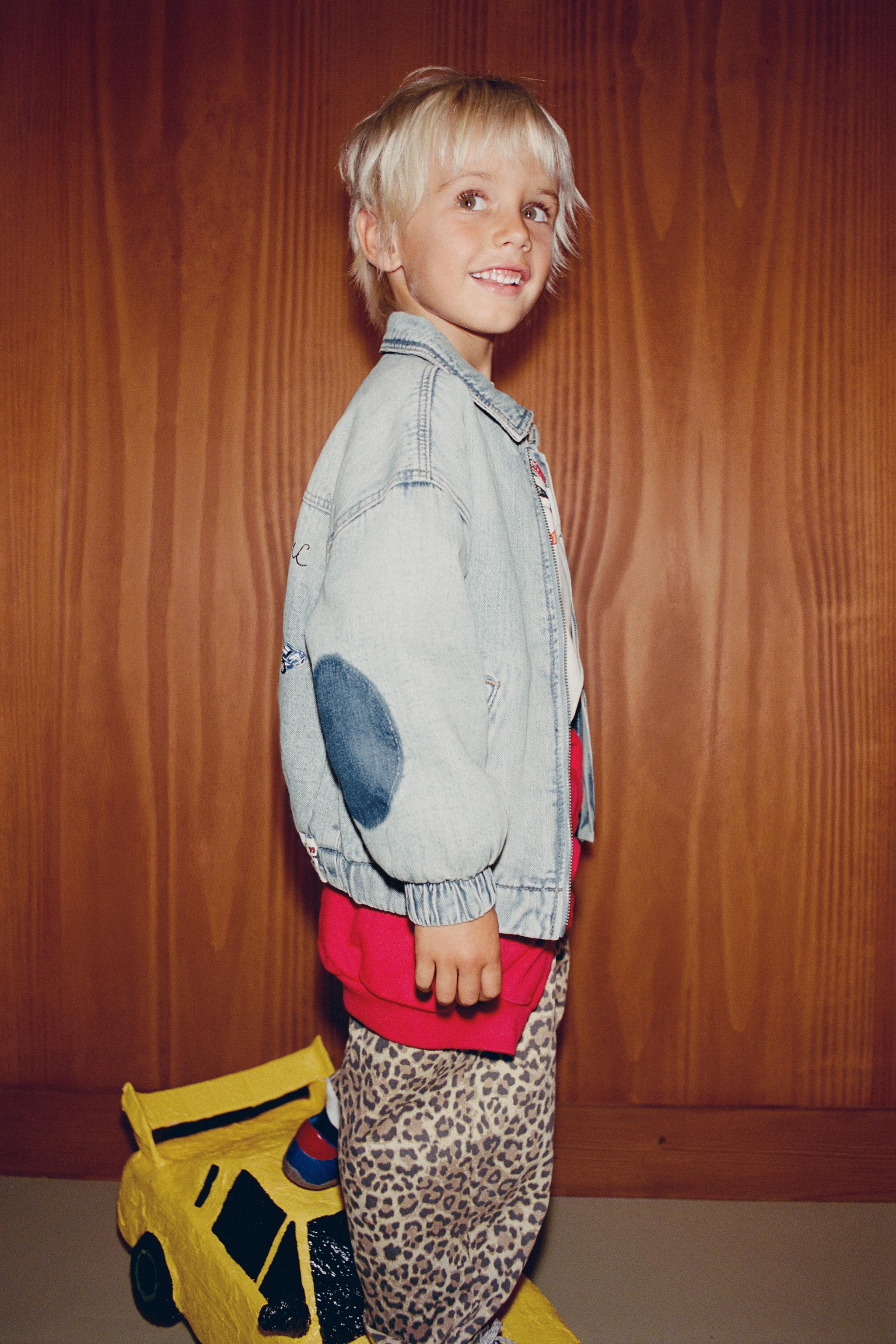 HOT WHEELS© DENIM JACKET — Light blue