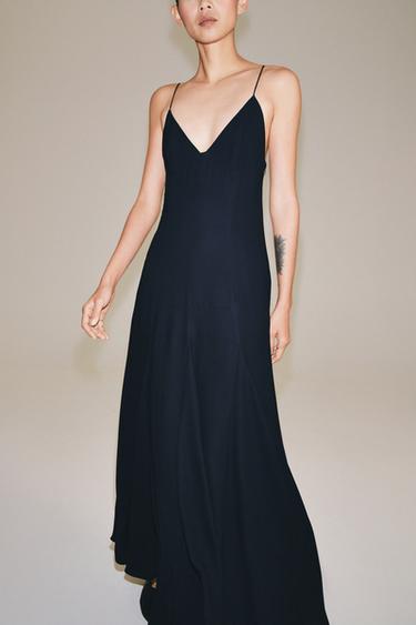 ROBE STYLE LINGERIE ZW COLLECTION - Bleu de Zara