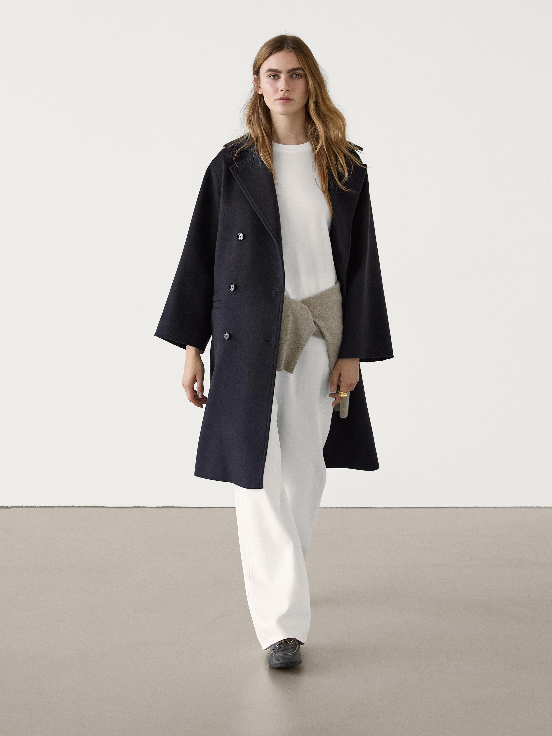 ZARA outlets Wool Trench Coat