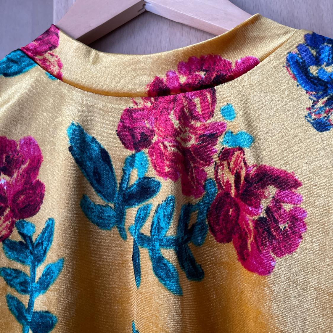 PRINTED VELVET T-SHIRT - Image 3