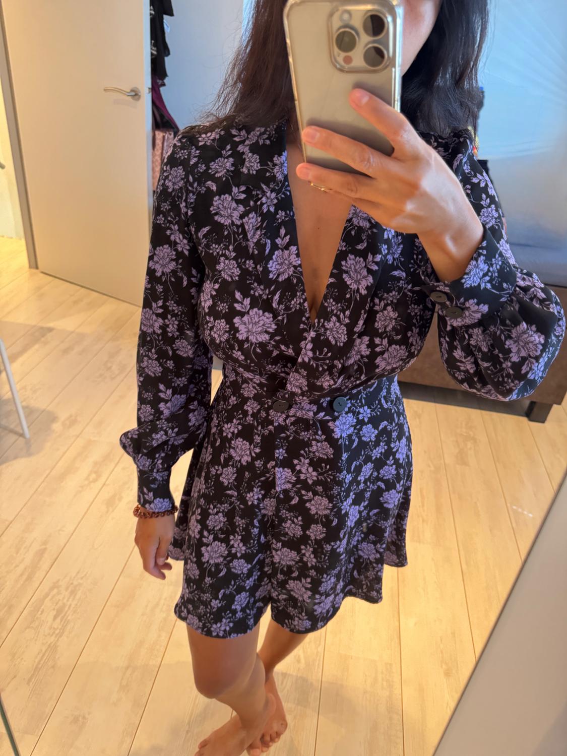 PRINTED BLAZER JUMPSUIT - Image 6
