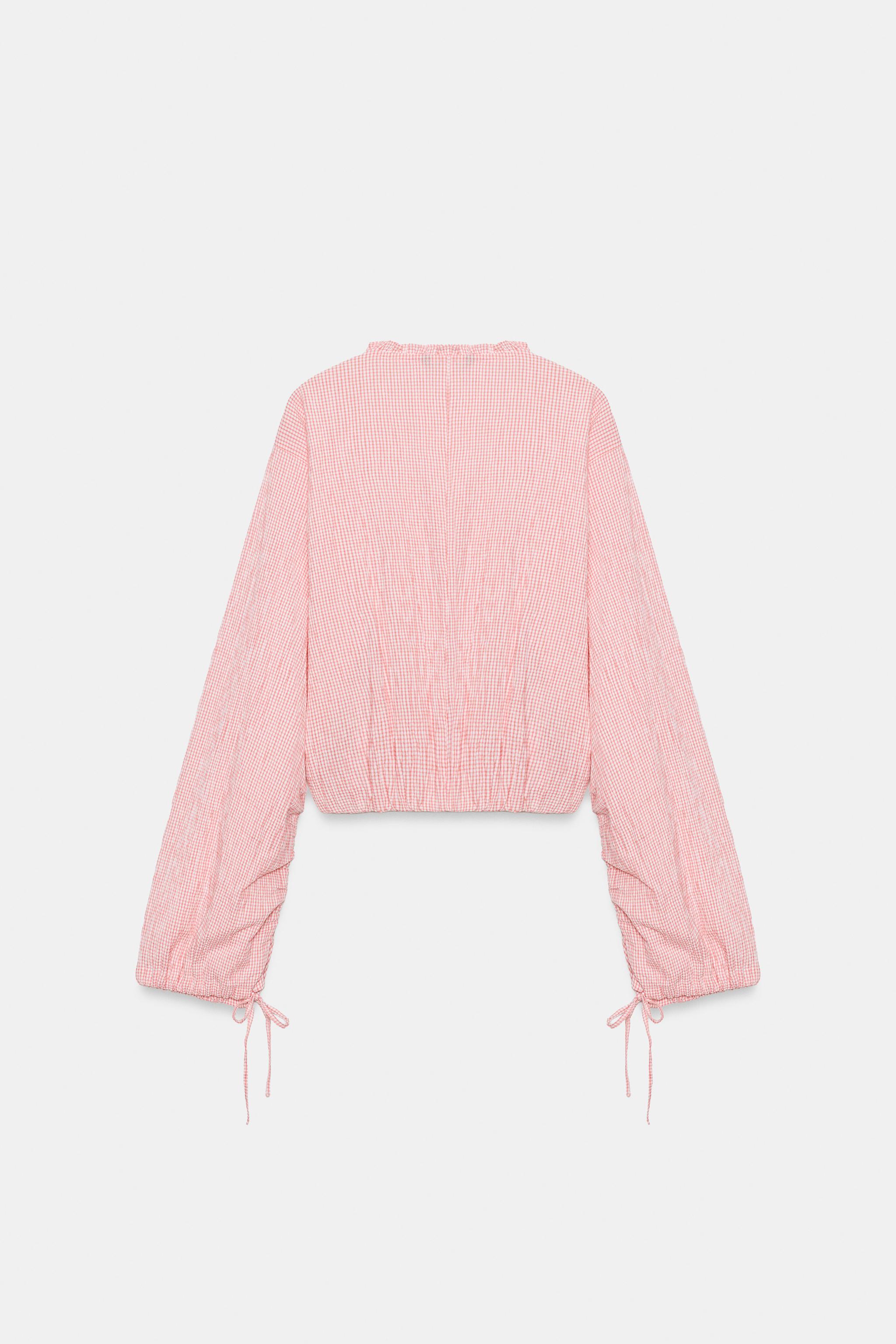 BLOUSE À CARREAUX VICHY