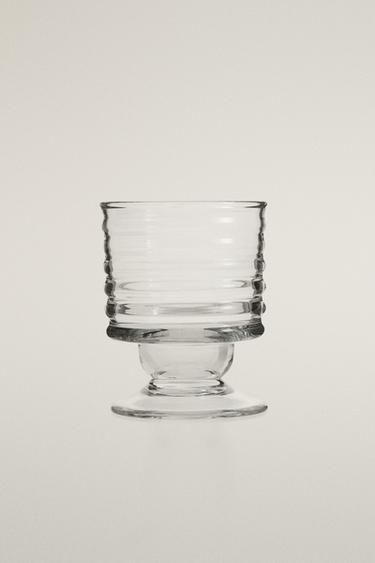 GLAS MIT LINIENRELIEF - Transparent von Zara - Bild 0