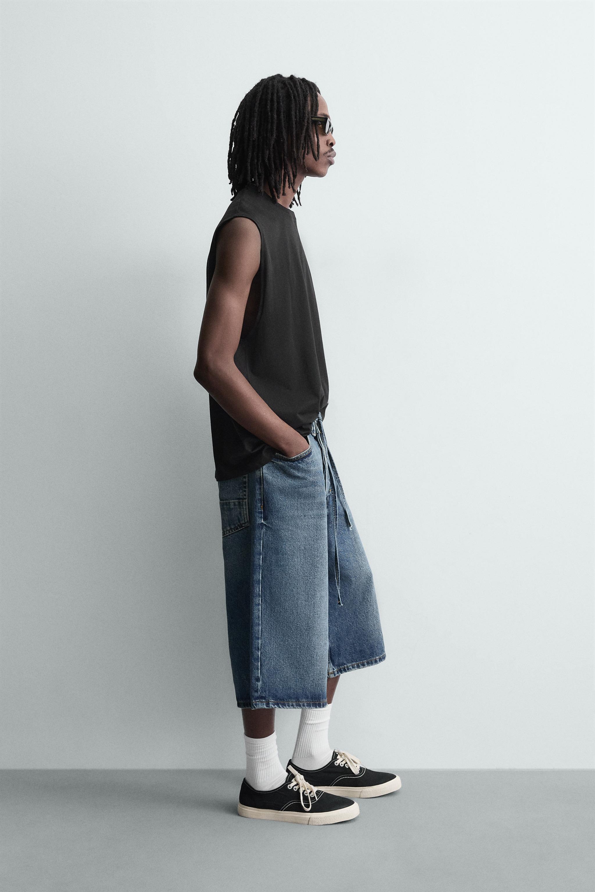 Мужские топы Zara WASHED TANK TOP — фото 4