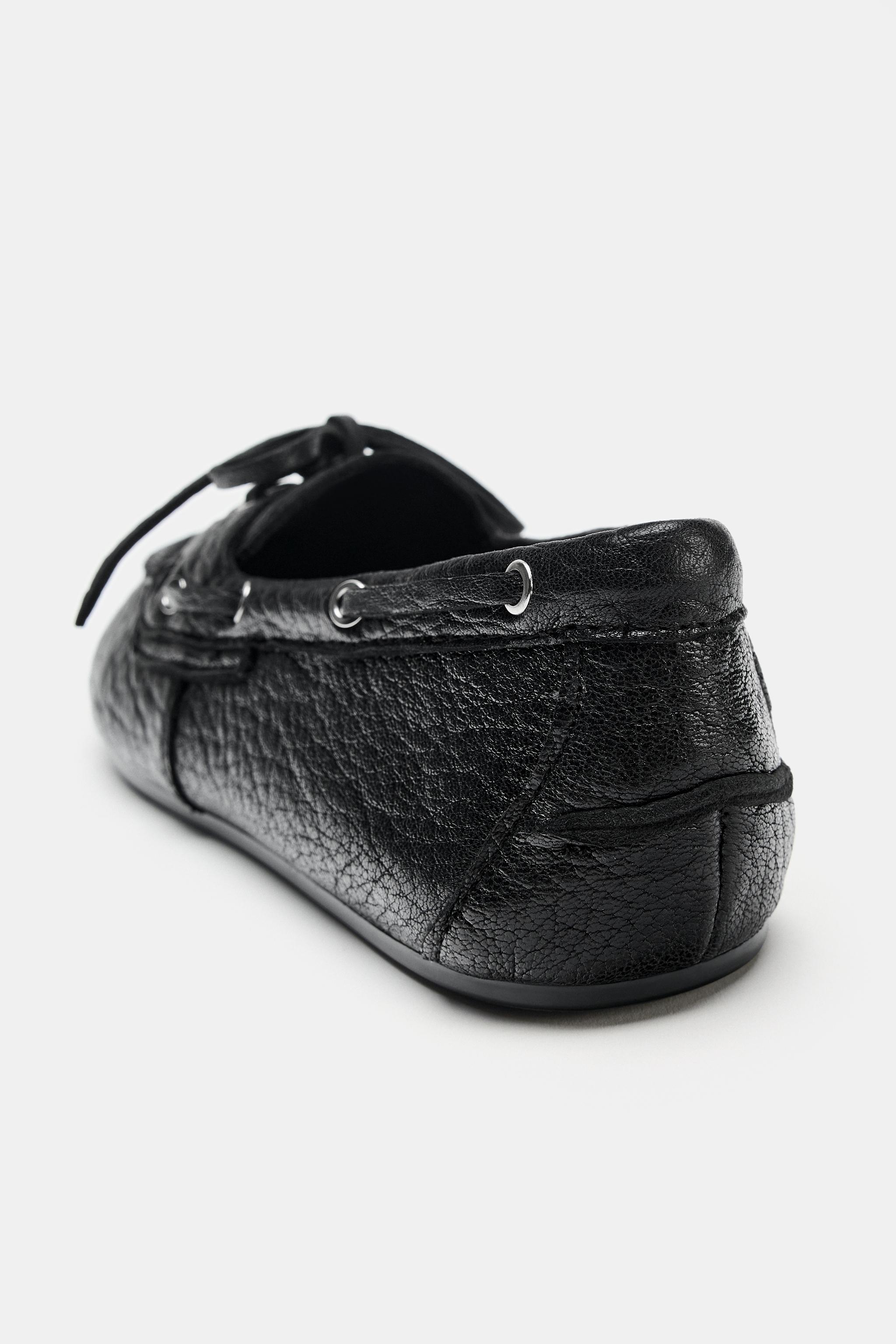 MOCASSINS BATEAU EN CUIR