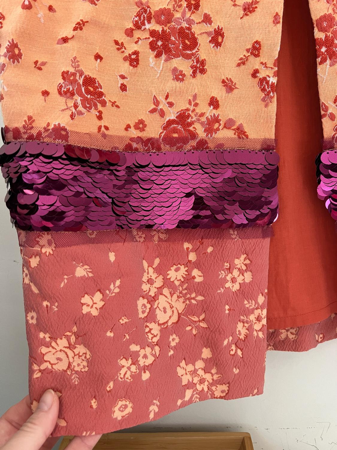 SEQUINNED JACQUARD SKIRT - LIMITED EDITION - Image 6