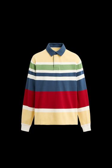 GESTREIFTES POLOSHIRT - Bunt von Zara - Bild 0