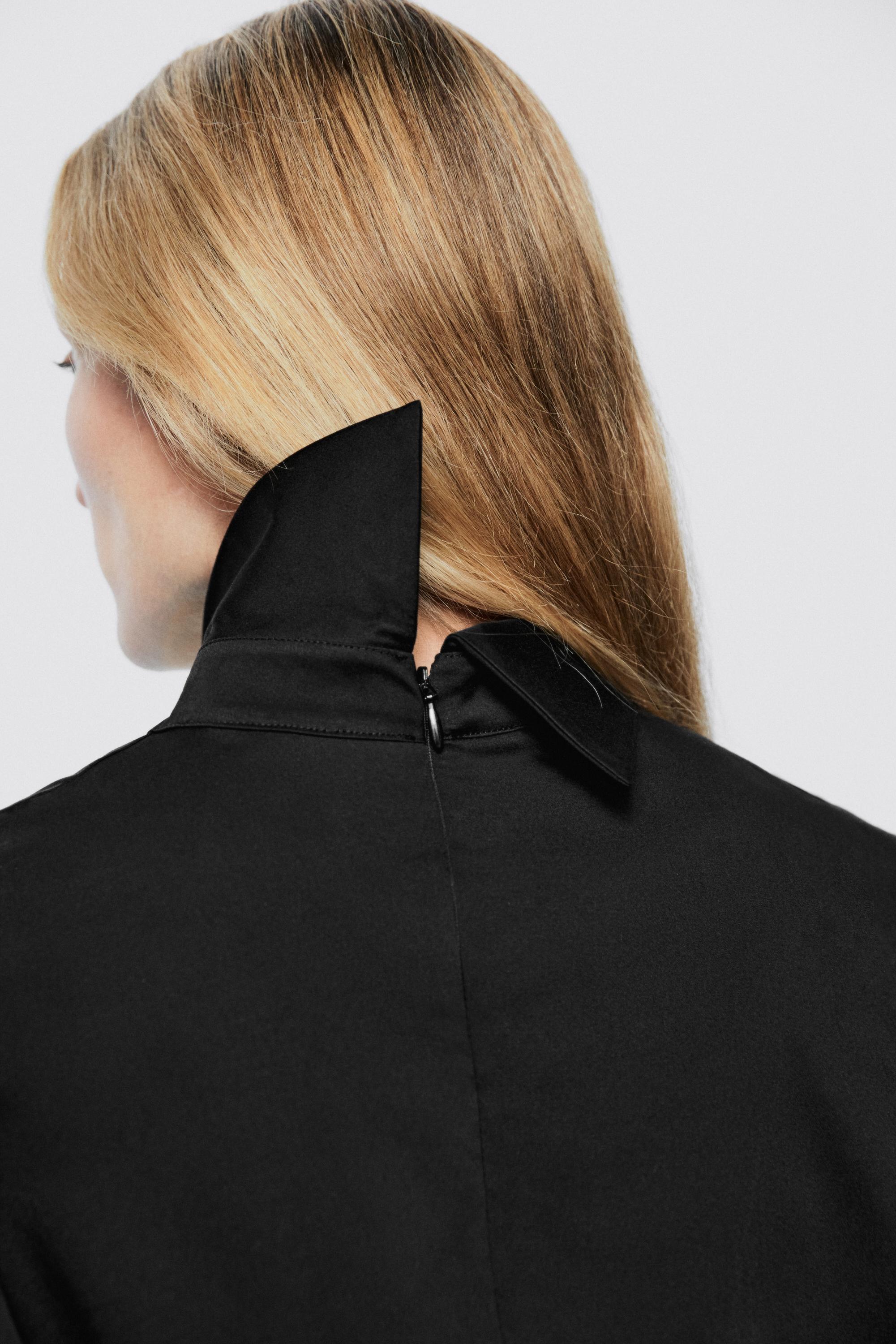 High neck zipper blouse - LIMITED EDITION