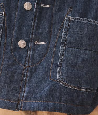 VESTE DE GRANGE RÉVERSIBLE KARL TEMPLER - Bleu de Zara - Image 11