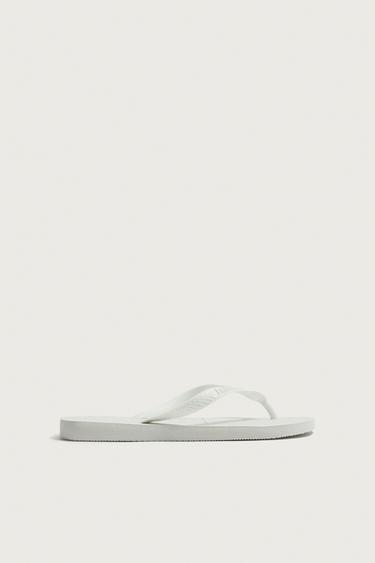 Zaras HAVAIANAS ® x ZARA SANDALER - Naturvit